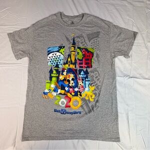 Disney World Adult Medium Gray T-Shirt 2020